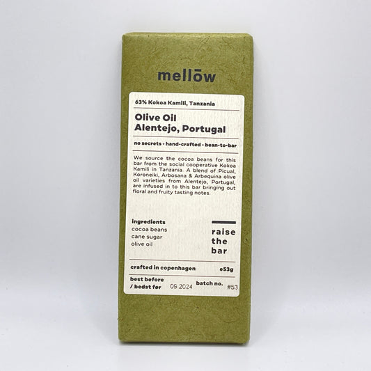 Vegan Chocolate by Mellow OLIVE OIL ALENTEJO PORTUGAL