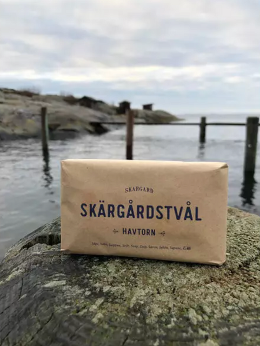 Skärgårdstvål Solid Soap Bar (Sea Buckthorn)