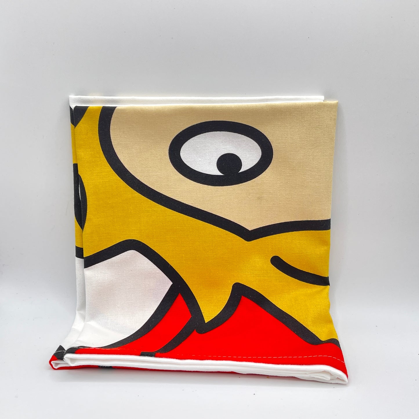 Tea Towel with Knutti the Viking Design