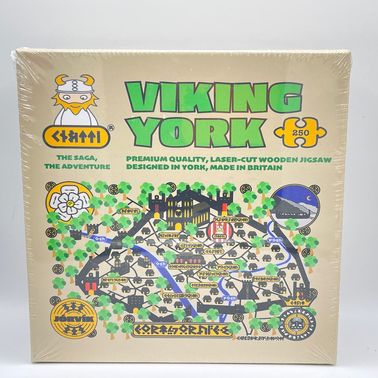 Jigsaw Map of Viking York