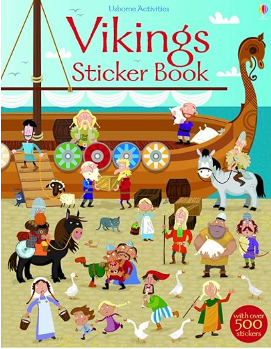 Viking Sticker Book by Fiona Watt